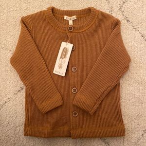 Siskin Merino Wool Cardigan 1-2y